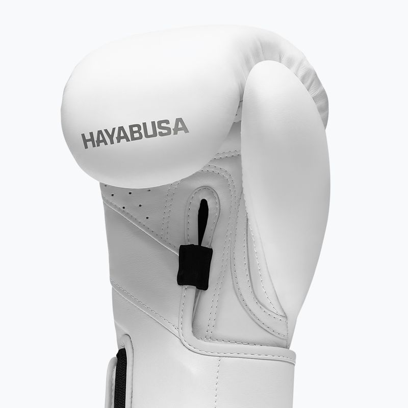 Γάντια του μποξ Hayabusa T3 Kanpeki arctic white 4