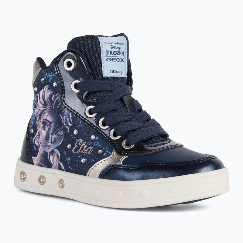 Geox Skylin dark navy/platinum junior παπούτσια 9