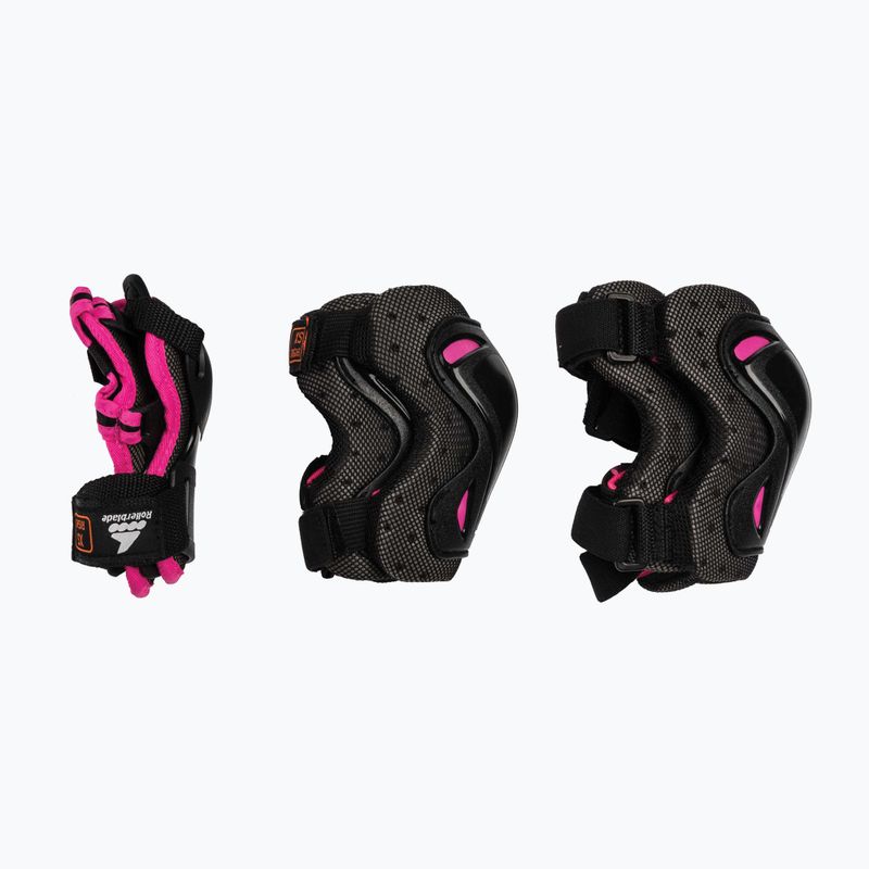 Rollerblade Skate Gear Junior 3 Pack παιδικά προστατευτικά σετ Μαύρο 069P0300 7Y9 8