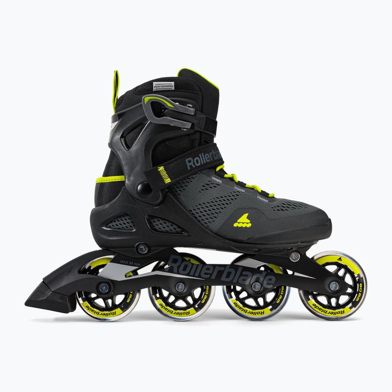 Ανδρικά πατίνια Rollerblade Macroblade 80 μαύρα 07100600 1A1 2