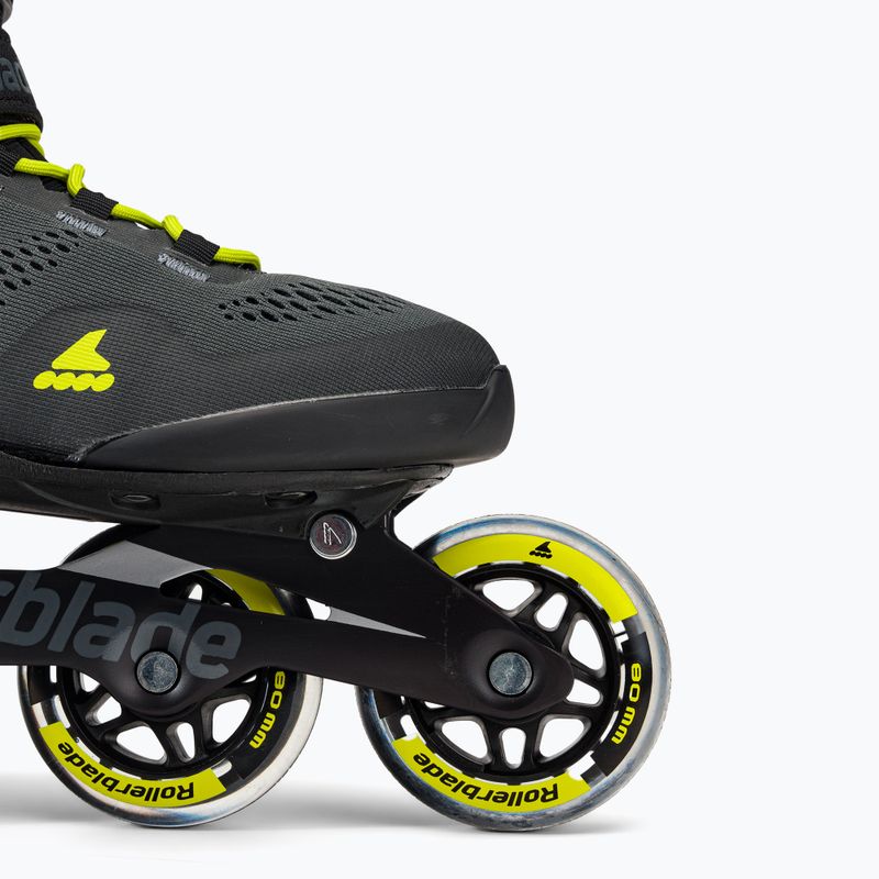 Ανδρικά πατίνια Rollerblade Macroblade 80 μαύρα 07100600 1A1 6