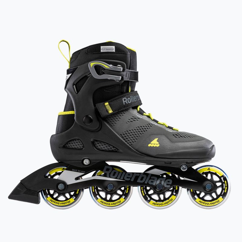 Ανδρικά πατίνια Rollerblade Macroblade 80 μαύρα 07100600 1A1 10