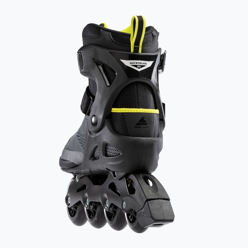 Ανδρικά πατίνια Rollerblade Macroblade 80 μαύρα 07100600 1A1 12