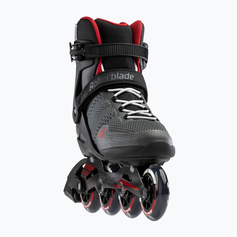 Ανδρικά πατίνια Rollerblade Spark 84 dark grey/red 5