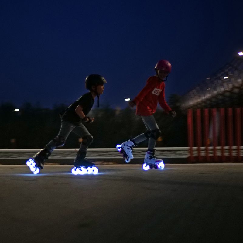 Rollerblade Moonbeams Led Τροχοί 72mm/82A 4 τεμάχια λευκό 06130000 101 7