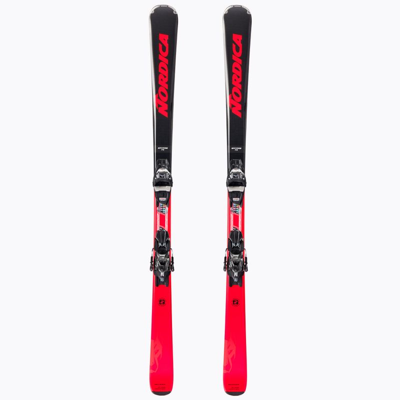 Nordica SPITFIRE 73 + TP2COMP10 FDT downhill σκι μαύρο/κόκκινο 0A1250SA001