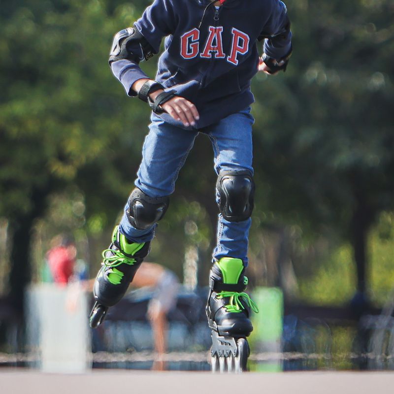 Rollerblade Microblade παιδικά πατίνια μαύρα/πράσινα 07221900 T83 8