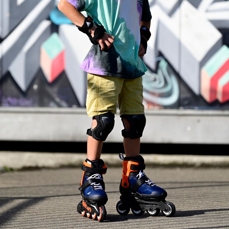 Rollerblade Microblade παιδικά πατίνια με μπλε και πορτοκαλί χρώμα 07221900 174 9