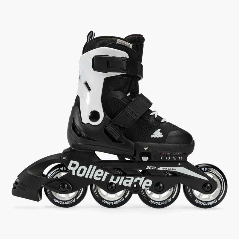 Παιδικά πατίνια Rollerblade Microblade black/white 2