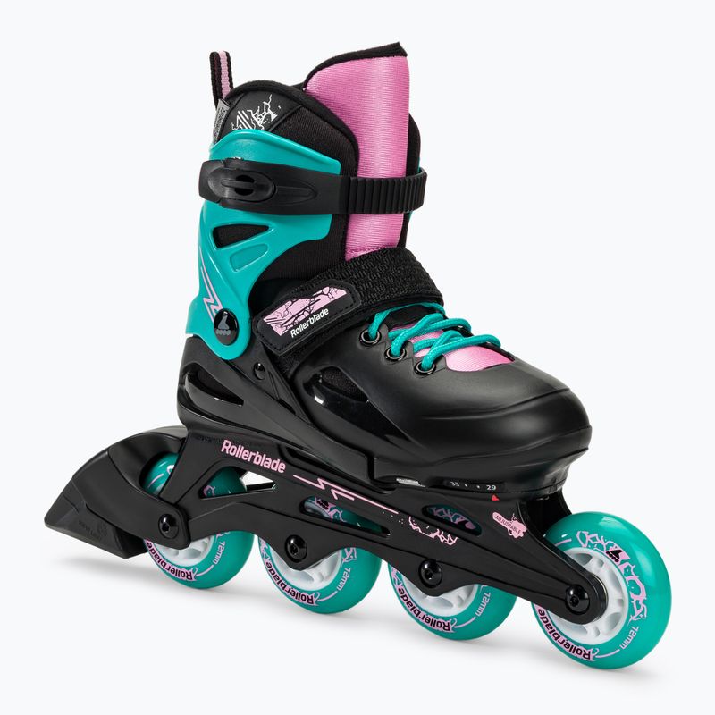 Παιδικά πατίνια Rollerblade Fury black sea/green