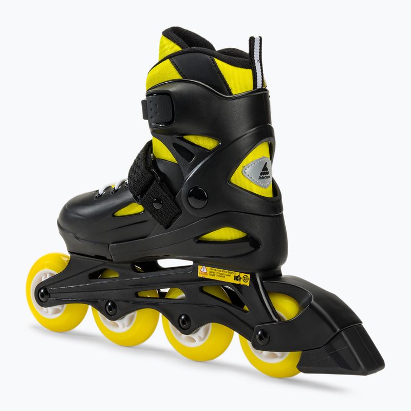 Παιδικά πατίνια Rollerblade Fury black/yellow 3