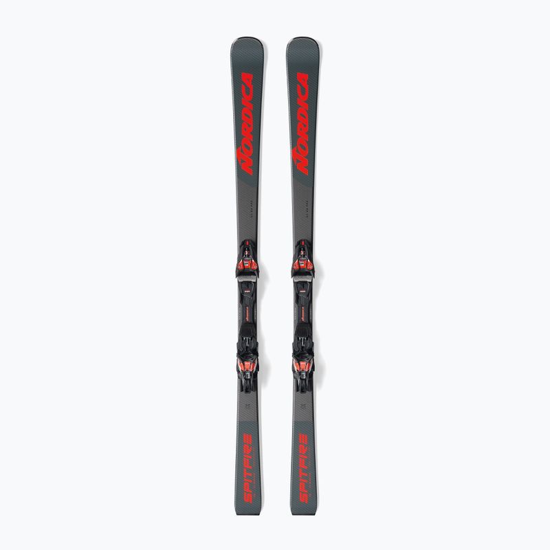 Nordica Spitfire DC 68 Pro FDT + XCELL12 FDT γκρι/κόκκινο downhill σκι 6