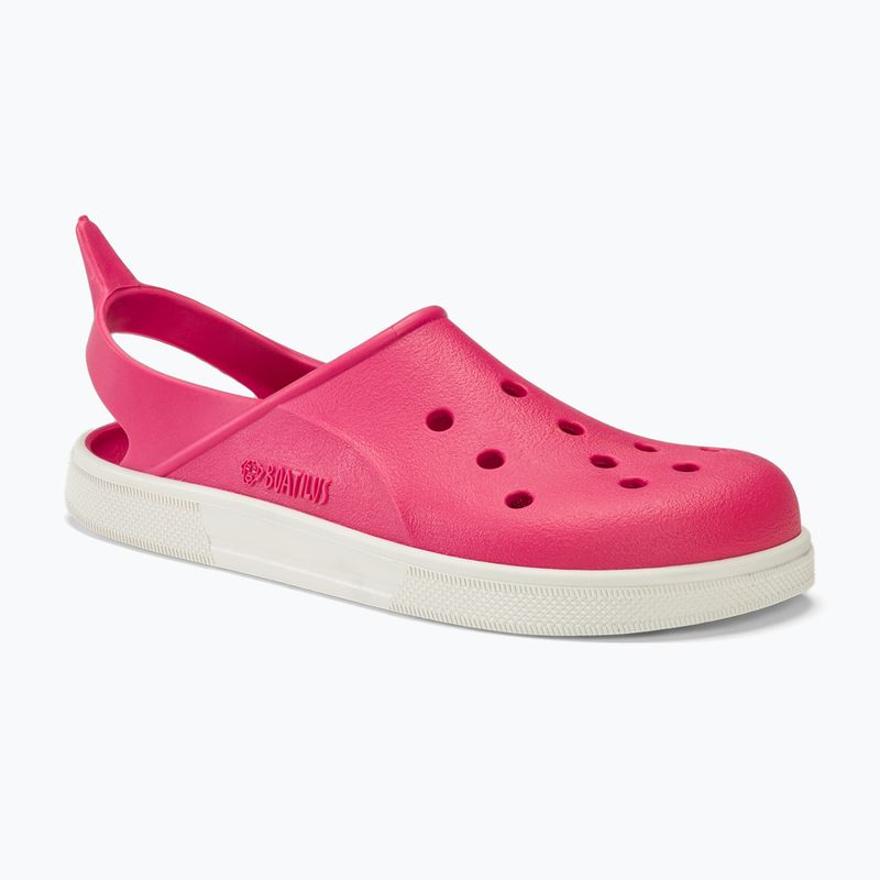 BOATILUS Cloggy fuxia/λευκό junior σανδάλια