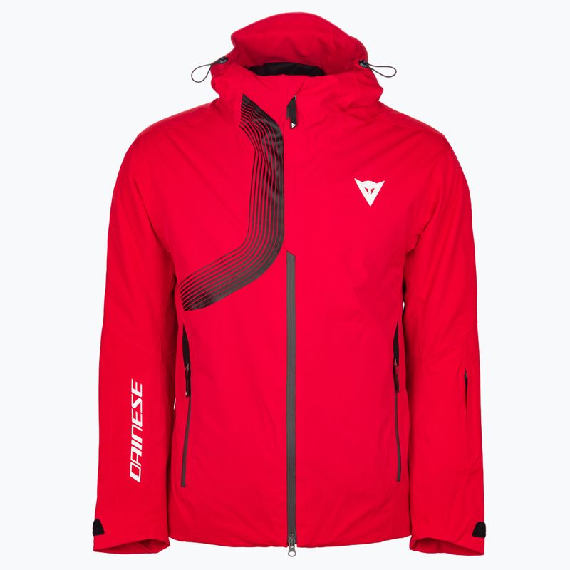 Ανδρικό μπουφάν σκι Dainese Hp Ledge fire red