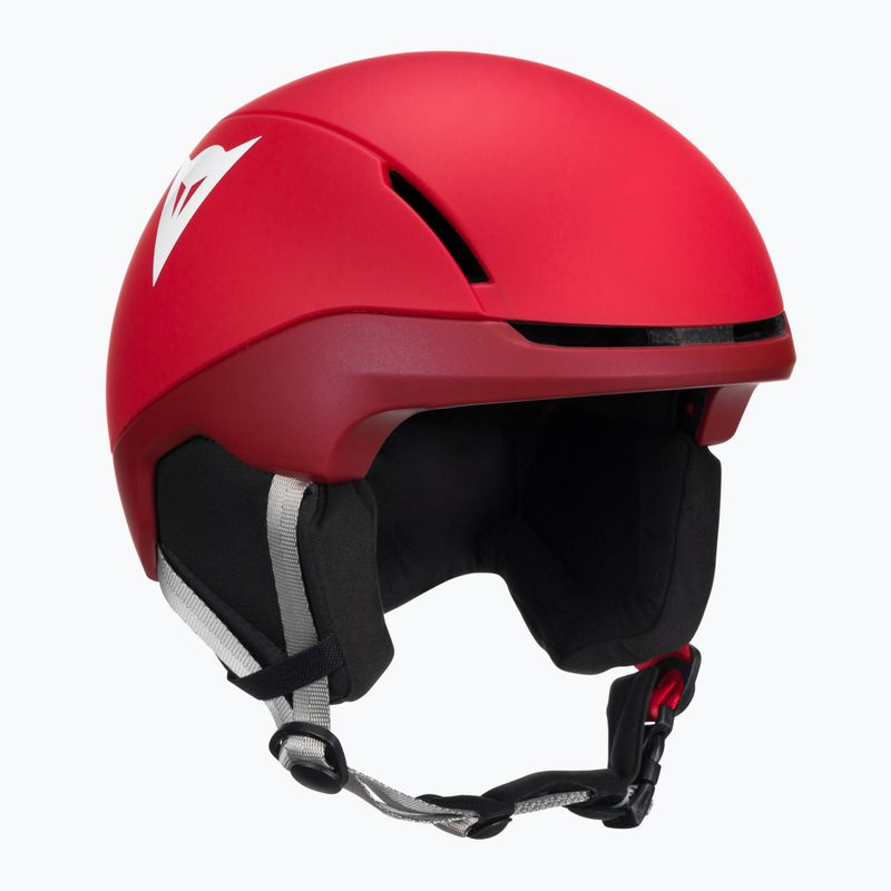 Παιδικά κράνη σκι Dainese Scarabeo Elemento metallic red/white logo