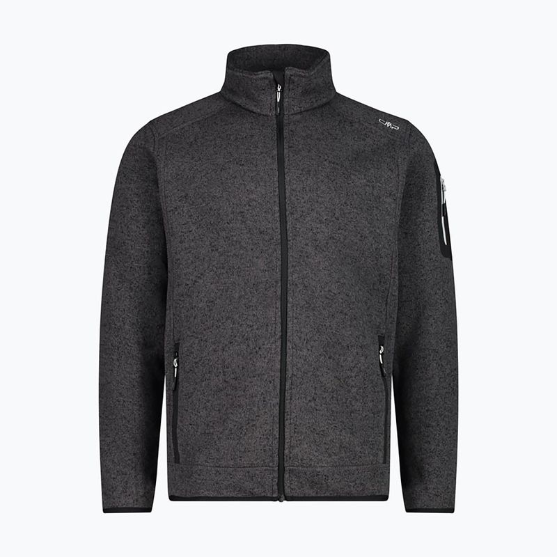 Ανδρικό φούτερ CMP σκούρο γκρι fleece 3H60747N/44UE