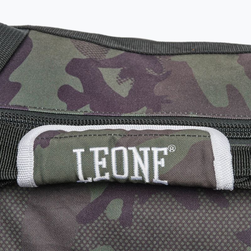 Τσάντα προπόνησης LEONE 1947 Mimetic Camo Bag 45 l green camo 6