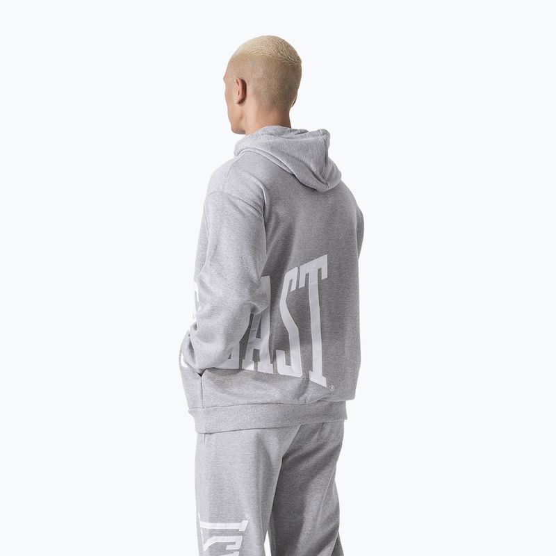 Ανδρικό Everlast Exclusive Hoodie Logo γκρι/μελανζέ φούτερ με κουκούλα 3