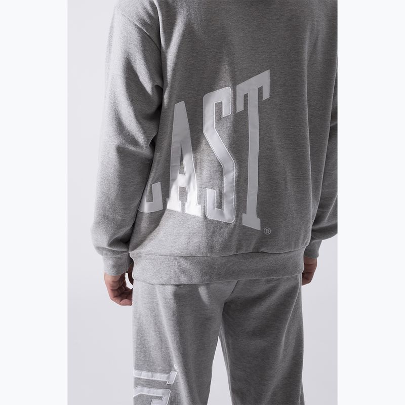 Ανδρικό Everlast Exclusive Hoodie Logo γκρι/μελανζέ φούτερ με κουκούλα 5