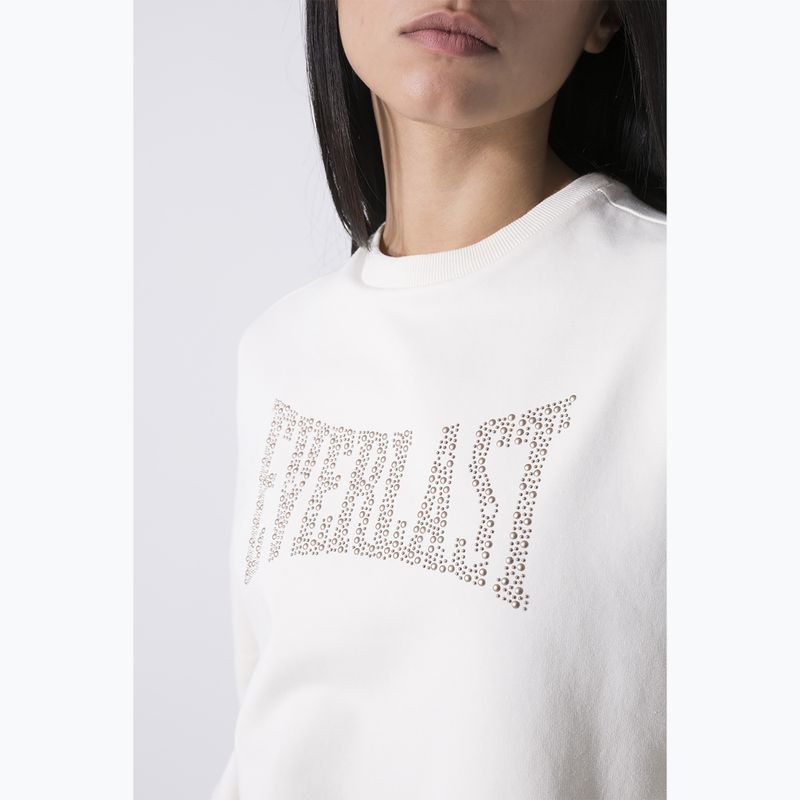 Γυναικείο φούτερ Everlast Leisure Crewneck dusty white 4