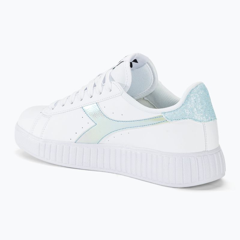 Γυναικεία παπούτσια Diadora Step P Shimmer bianco/azzurro aria 4