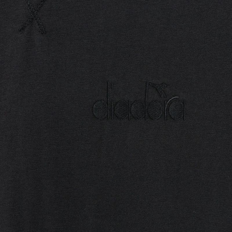 Diadora Athletic Logo μαύρο T-shirt 4