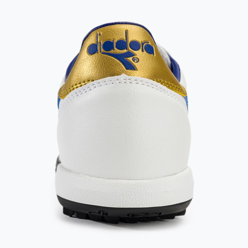 Ανδρικά παπούτσια ποδοσφαίρου Diadora Brasil 2 R TFR white/blue/gold 6