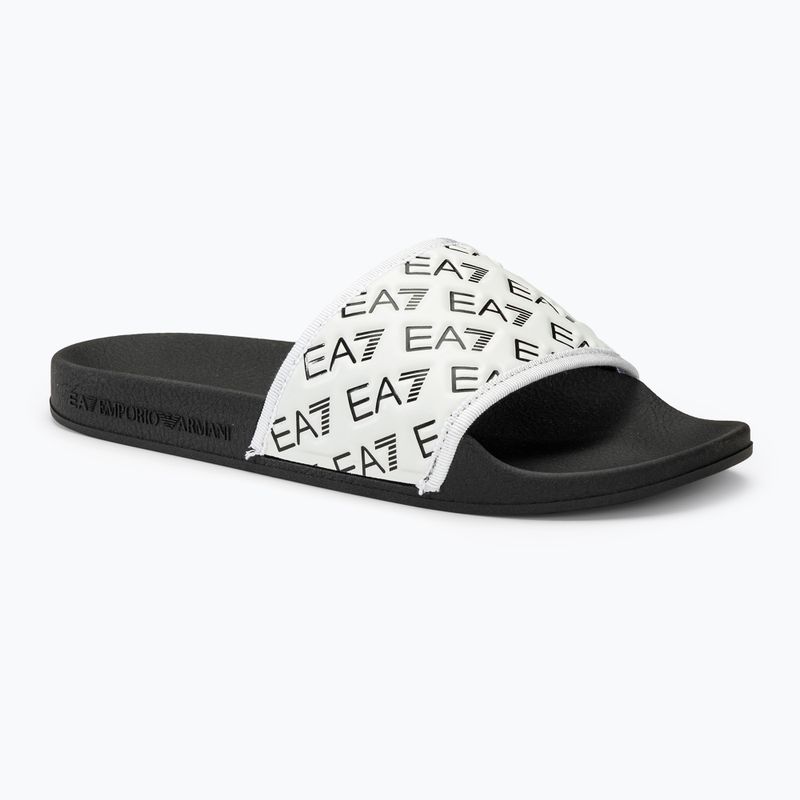 Παντόφλες EA7 Emporio Armani Water Sports All Over white/black