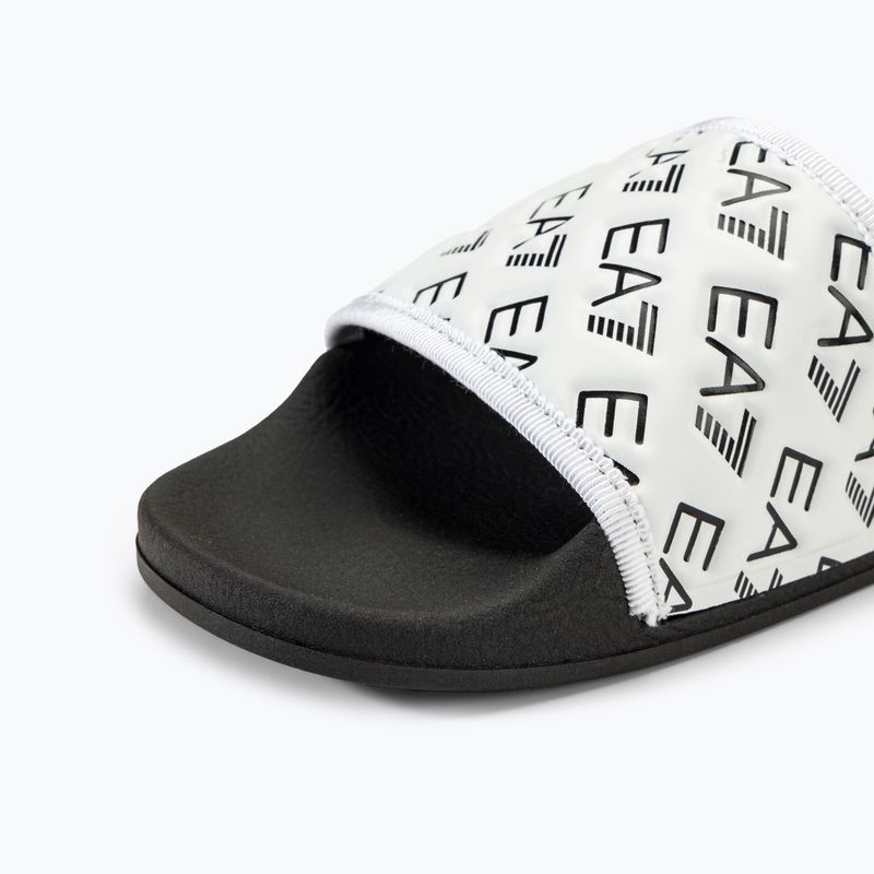 Παντόφλες EA7 Emporio Armani Water Sports All Over white/black 7