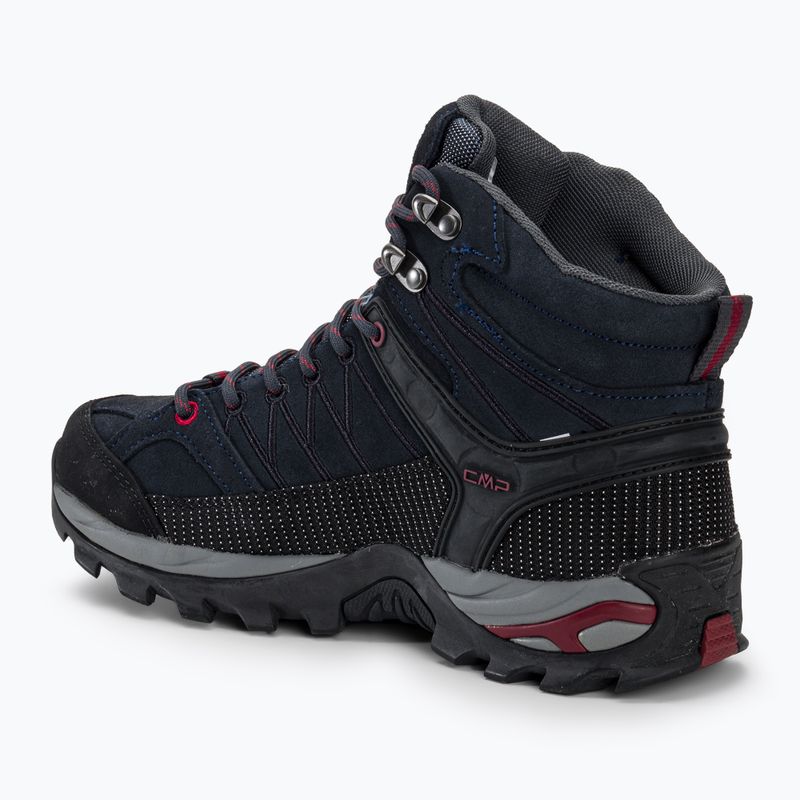 Ανδρικά παπούτσια πεζοπορίας CMP Rigel Mid asphalt/syrah 3