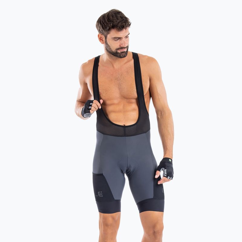 Ανδρικό Alé Stones Cargo Bibshorts γκρι