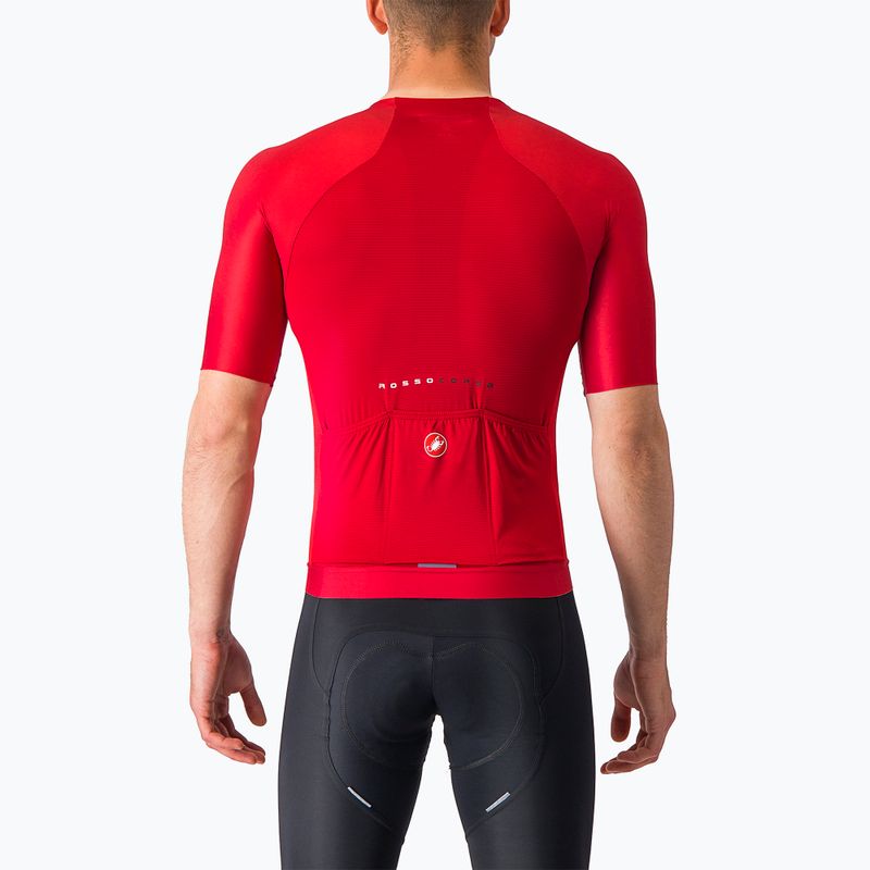 Ανδρική ποδηλατική μπλούζα Castelli Aero Race 7.0 rich red 3