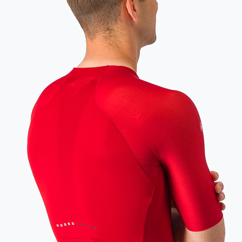 Ανδρική ποδηλατική μπλούζα Castelli Aero Race 7.0 rich red 6