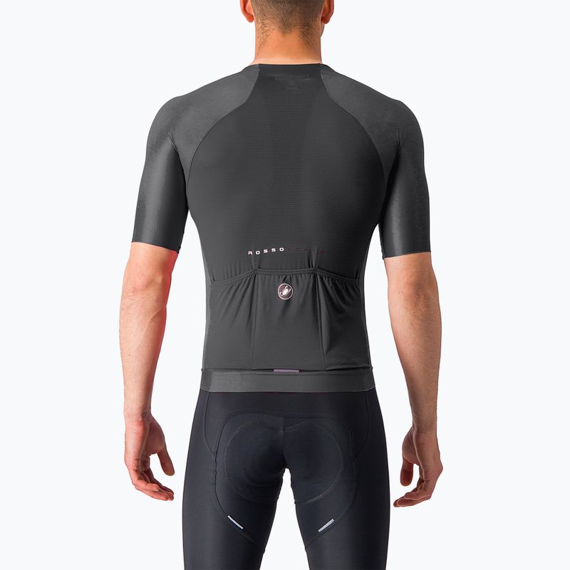 Ανδρική ποδηλατική μπλούζα Castelli Aero Race 7.0 light black 2