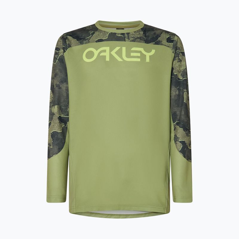 Ανδρικό Oakley Maven Coast μεταλλικό παραλλαγή πράσινο ποδηλασία μακρυμάνικο