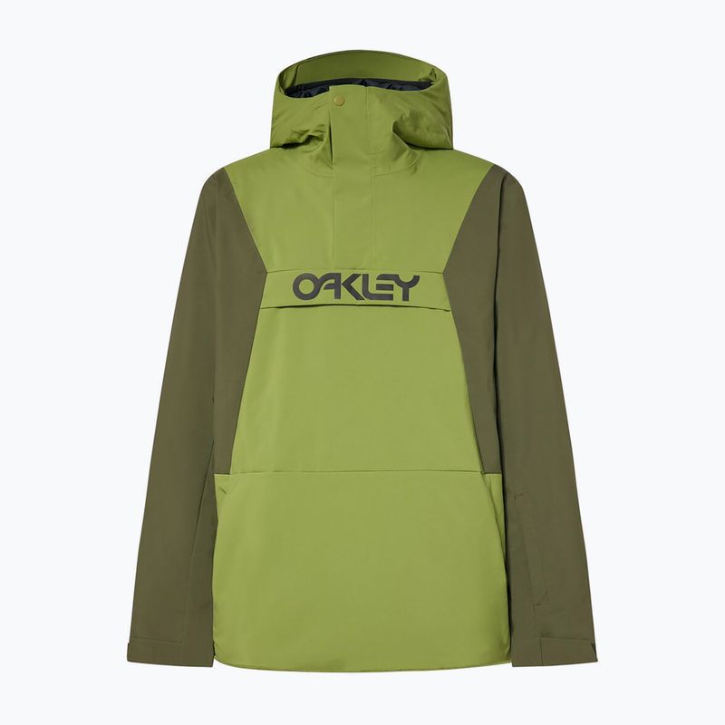 Ανδρικό μπουφάν snowboard Oakley TNP TBT Insulated Anorak new dark brush/fern