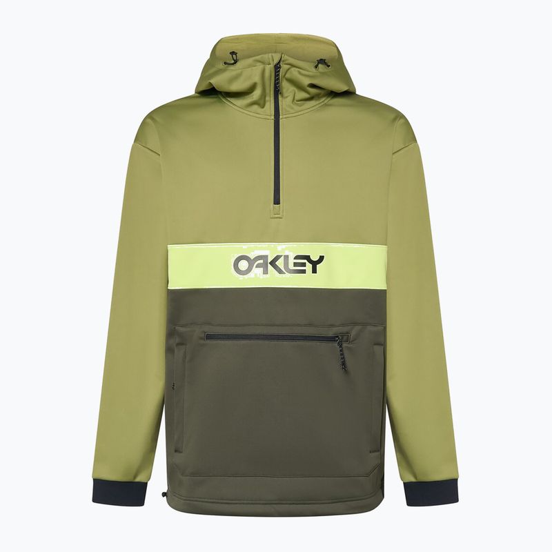 Ανδρικό φούτερ softshell Oakley TNP Nose Grab Softshell Hoodie new dark brush/fern