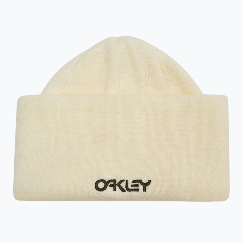 Χειμερινός σκούφος Oakley B1B Logo Beanie arctic white 2