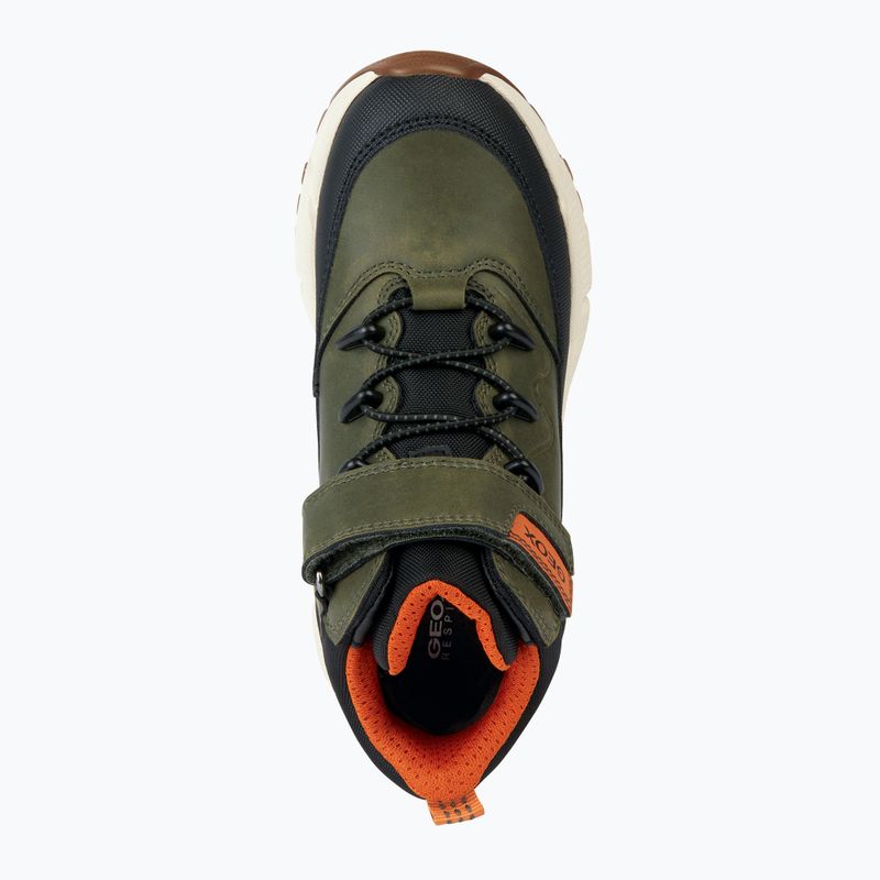 Παιδικά παπούτσια Geox Flexyper Plus military/orange 11