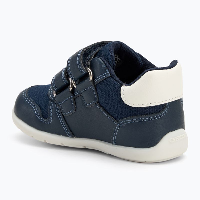 Geox Elthan navy / white παιδικά παπούτσια 3