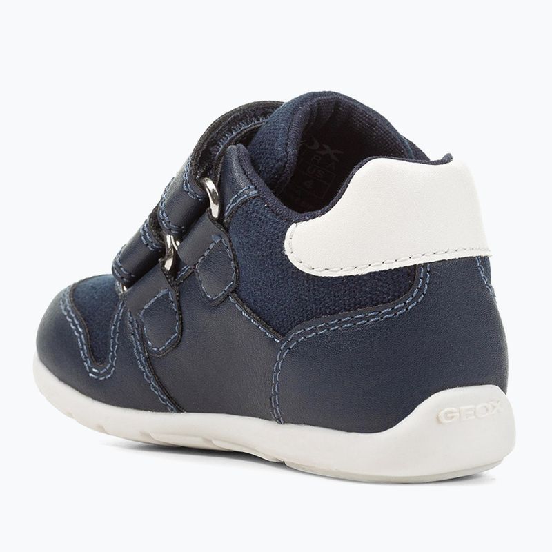 Geox Elthan navy / white παιδικά παπούτσια 10