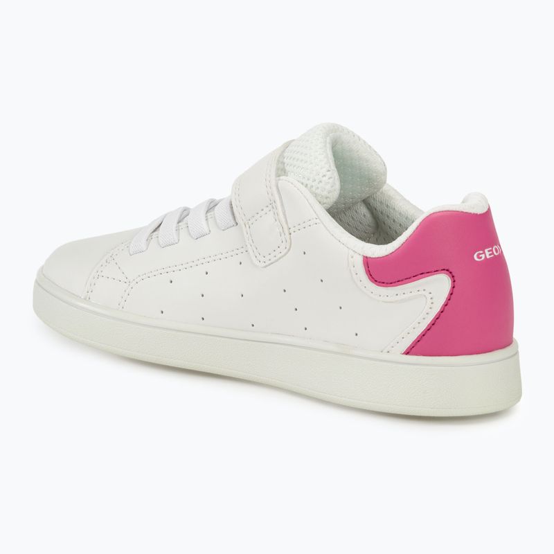 Παιδικά παπούτσια Geox Eclyper white/fuchsia 3