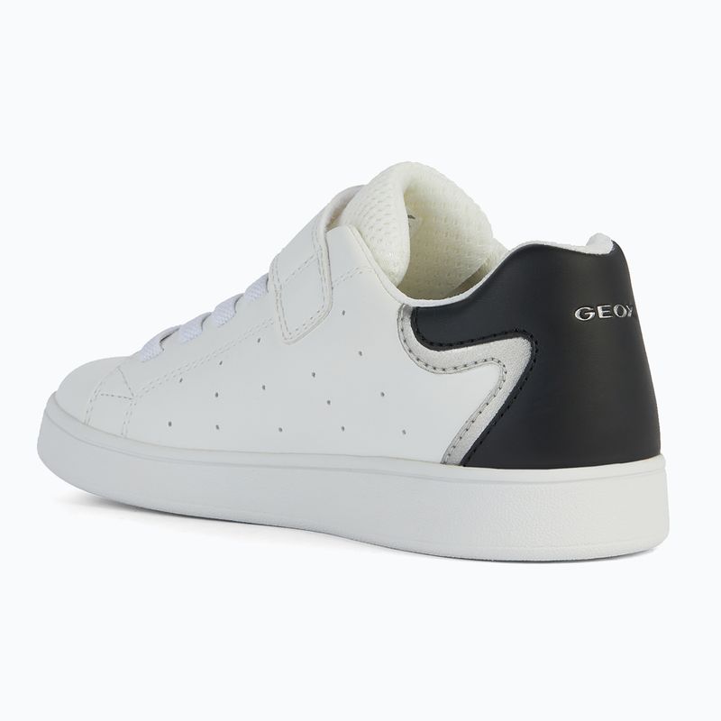 Παιδικά παπούτσια Geox Eclyper white/black 3