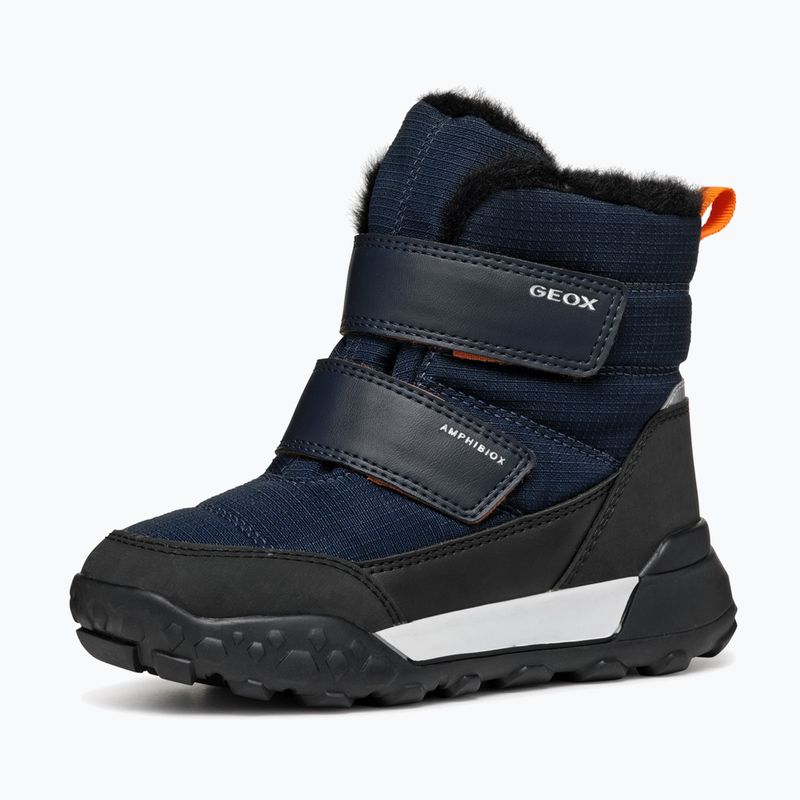 Geox Trekkyup ABX navy / black παιδικές μπότες χιονιού 10