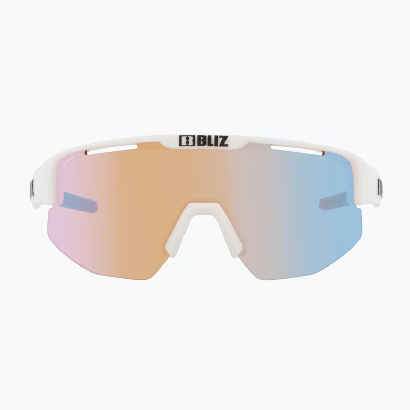 Γυαλιά ηλίου Bliz Matrix Small Nano Optics Nordic Light matt white/coral/orange blue 3