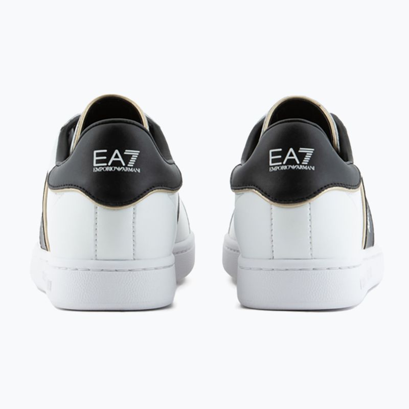 Παπούτσια EA7 Emporio Armani Classic Logo white/ black/ gold 10