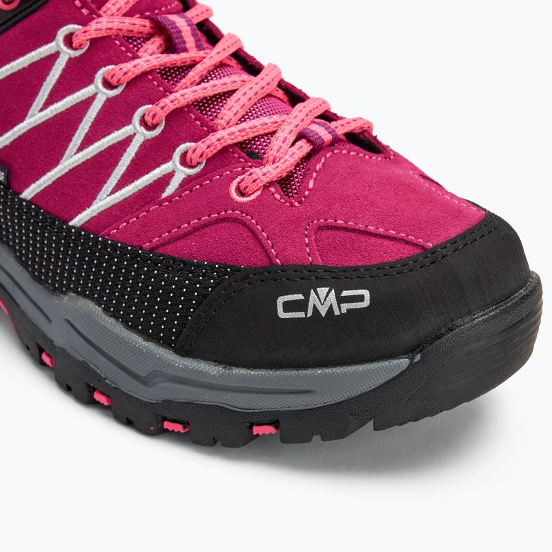 CMP junior μπότες Rigel Low Wp berry / pink fluo 7