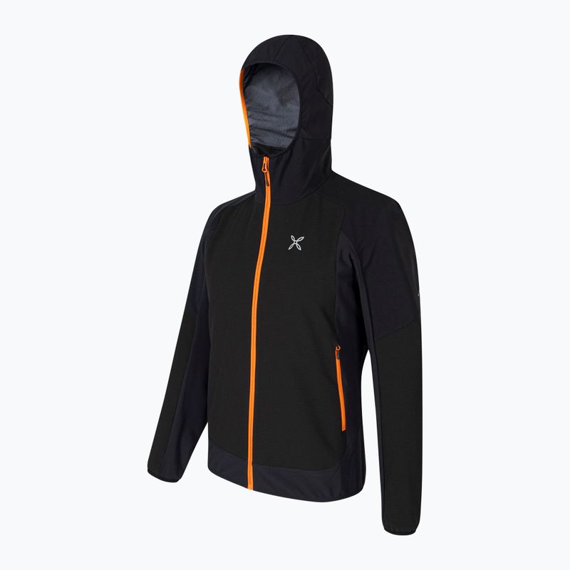 Ανδρικό μπουφάν Montura Premium Wind Hoody nero/mandarino 3