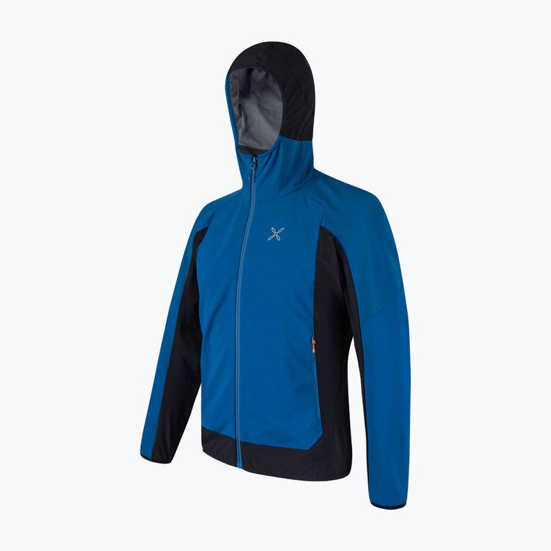 Ανδρικό μπουφάν Montura Premium Wind Hoody deep blue/ orange 3