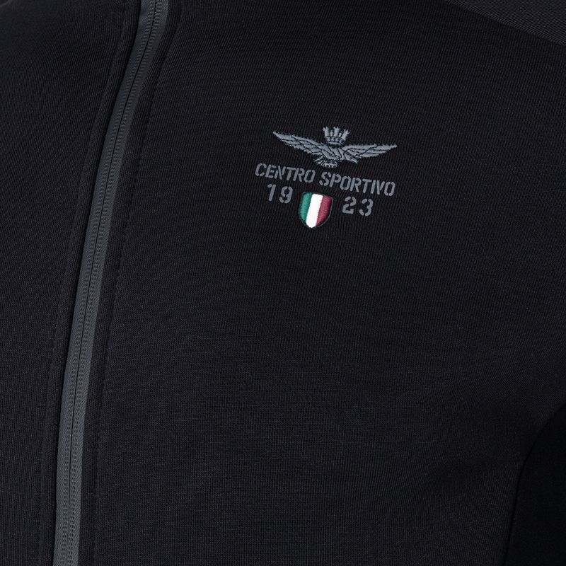 Ανδρικό φούτερ Aeronautica Militare Sport jet black 5